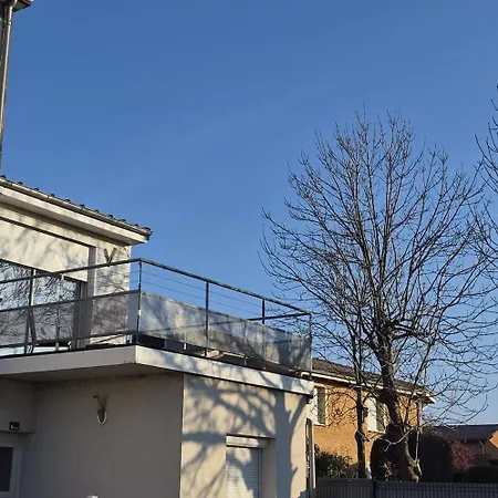 L'elegant - Terrasse Parking Wifi - 5km Airport