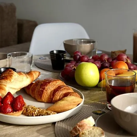 L'elegant - Terrasse Parking Wifi - 5km Airport Апартаменты *