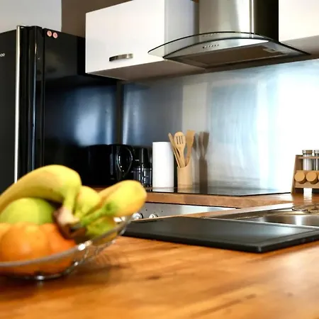 L'elegant - Terrasse Parking Wifi - 5km Airport Апартаменты Жерза