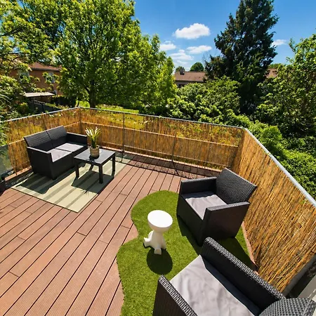 Appartamento L'elegant - Terrasse Parking Wifi - 5km Airport